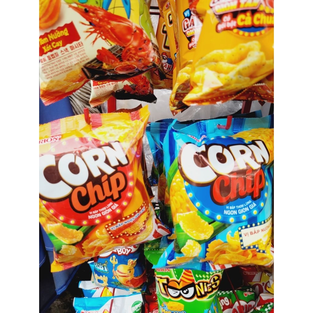 Combo 5 gói Bim bim ngô Corn chip 35g Orion