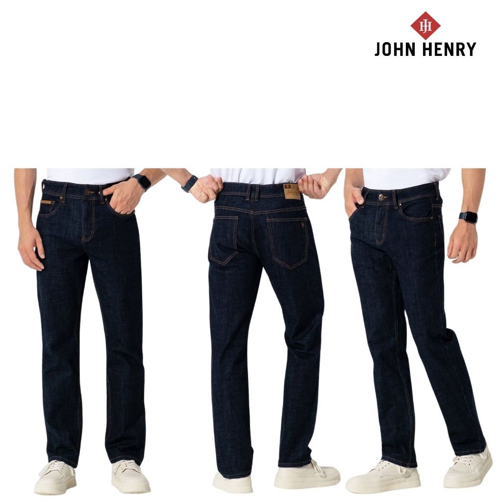 JOHN HENRY - JN25FH38C - Quần Jean Dài Nam Form Vừa - Regular