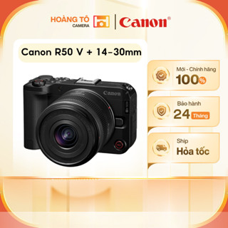  Máy ảnh Canon R50 V + Lens 14-30mm F4-6.3 | Mới chính hãng   R50V   