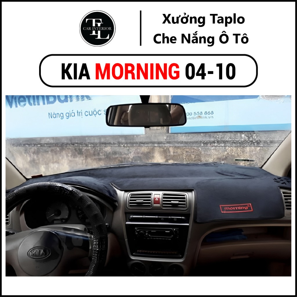 Thảm taplo KIA MORNING 2004 - 2010