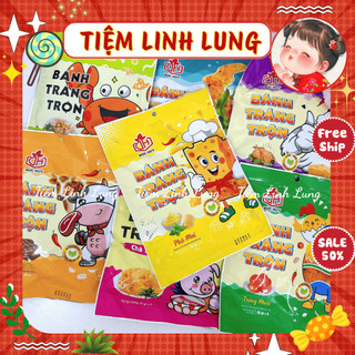  Bánh Tráng Trộn Đức Huy Bánh Tráng Gà - Bò - Tôm - Rong Biến Bánh Tráng  gói 20~23g  
