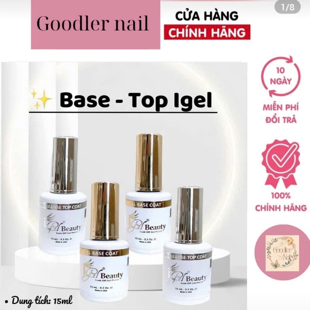 𝘽𝙖𝙨𝙚 𝙩𝙤𝙥 𝙄𝙜𝙚𝙡 usa chai 15ml