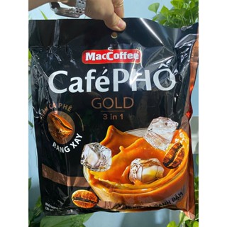 Cà phê Phố Sữa Đá Gold - MacCoffee (bịch 30 gói x 29g)