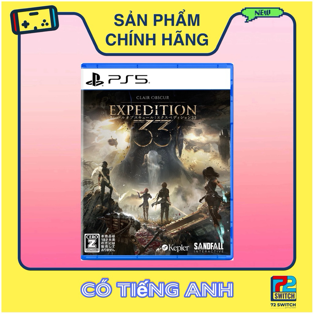 Đĩa Game Clair Obscur: Expedition 33 PS5