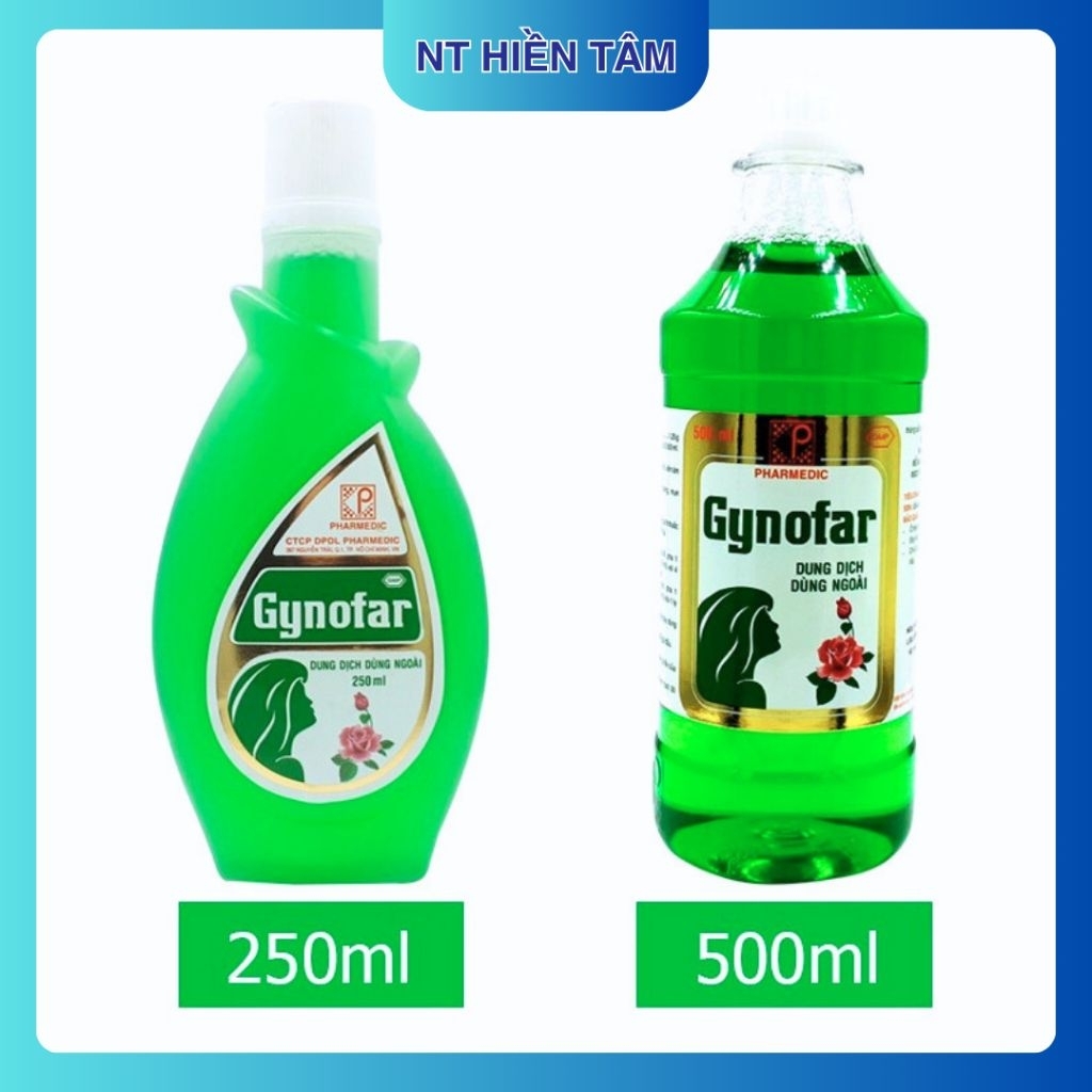 Dung dịch Gynofar Pharmedic (dd nước xanh)