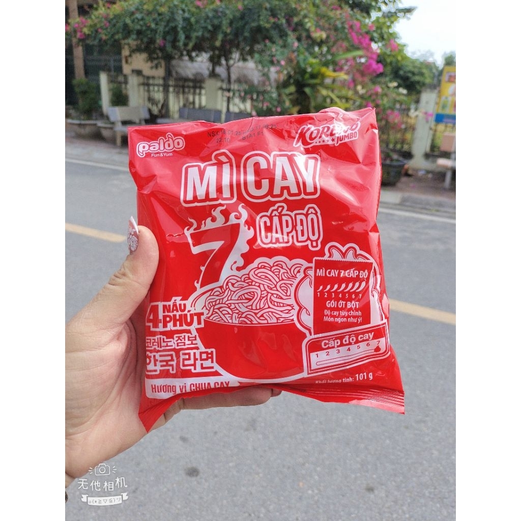 Combo Mì Koreno Jumbo Mì Cay 7 Cấp Độ 100g