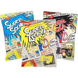  KẸO SIÊU CHUA NOBEL SUPER COLA LEMON SODA Nội Địa Nhật Bản 