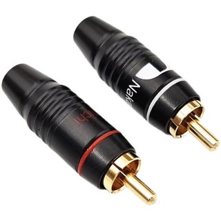 Jack AV Hoa Sen RCA, giá 1 cặp, dùng hàn dây tín hiệu âm thanh av bông sen. J-RCA