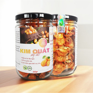 Kim quất sấy dẻo Dalat Cordyceps Chất lượng thượng hạng loại 160g