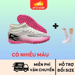  Giày Đá Bóng Vapor 16 Cổ Cao HT SOCCER Đế Zoom Việt Nam Upper Mềm Khâu Đế. 