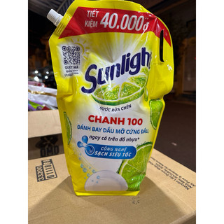 Nước Rửa Chén Sunlight Chanh 3.5kg ( Túi Khủng )