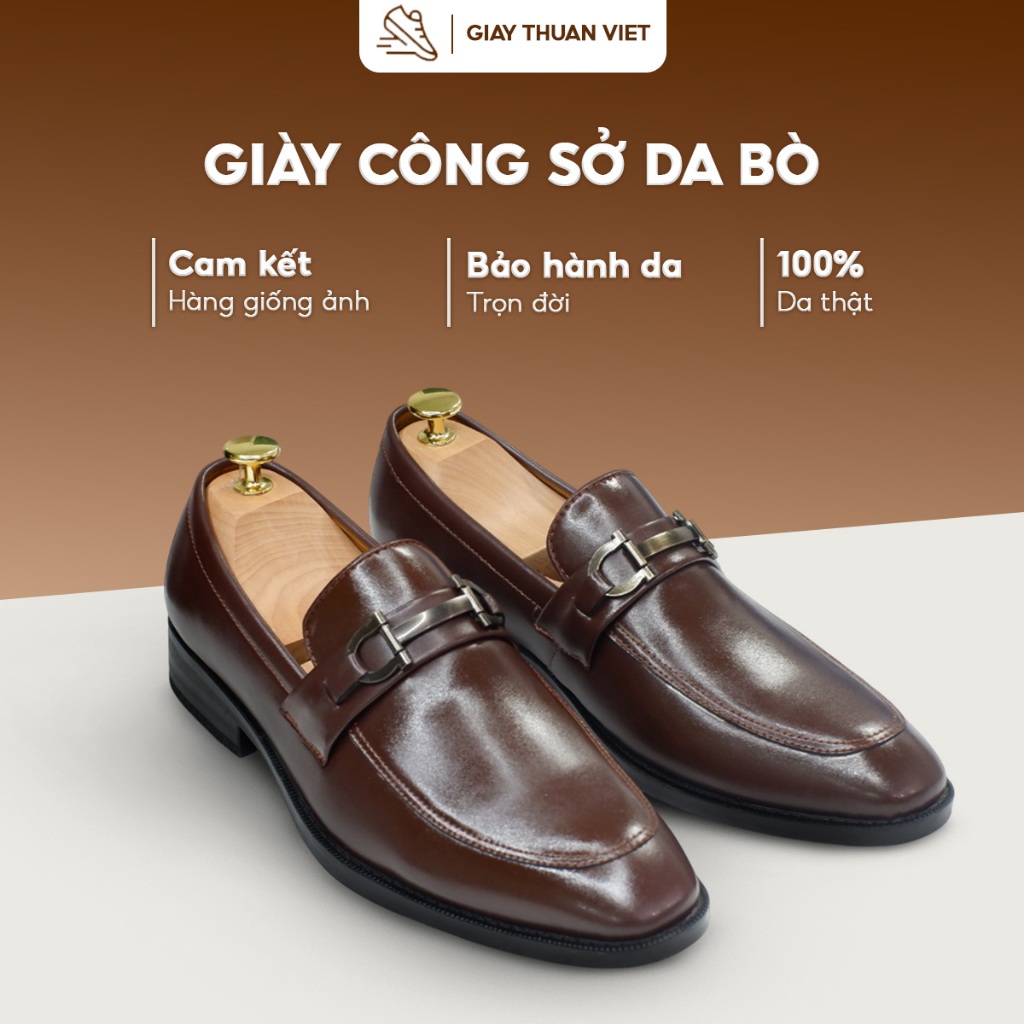 Giày Tây Nam -Giày Công Sở Cao Cấp Thiết Kế Sang Trọng Da Bò Đế Khâu