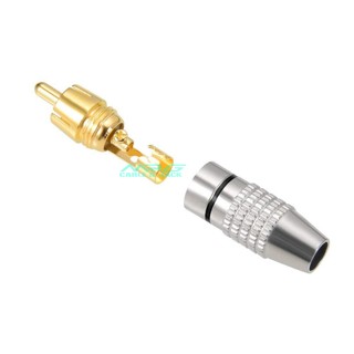 Jack Hoa Sen RCA AV đuôi lò xo, giắc cắm av hàn dây hoa sen. J-RCA