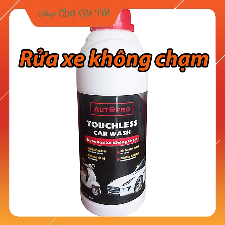 Nước rửa xe không chạm Autopro 1 Lít- Nhanh chóng tiện lợi an toàn sơn xe