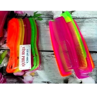 set 5 cây Lược nhựa chải tóc loại rẻ dài 17 cm