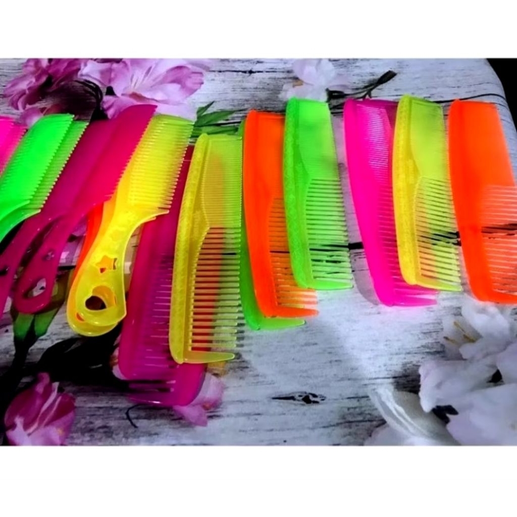 set 5 cây Lược nhựa chải tóc loại rẻ dài 17 cm