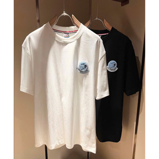 Áo Phông Nam Nữ Thêu Logo Siêu Đẹp - Áo Thun Nam Mon Cler Đơn giản