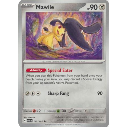 [Thẻ bài Pokemon TCG] Mawile - 143/197 - Uncommon