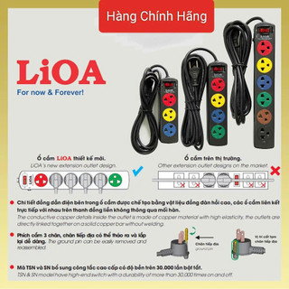 Ổ LIOA 4 lỗ cắm 3m/5m
