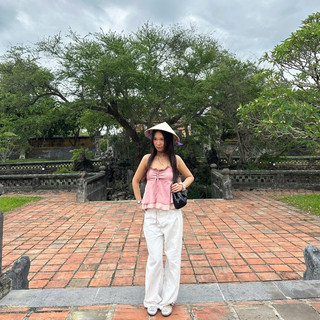  Quần jean kaki trắng cá tính eo cao DENIG - TILA PANTS 