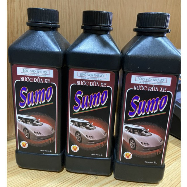 Nước Rửa Xe Sumo 1Lit [Bóng sạch như mới,bảo vệ màu sơn]