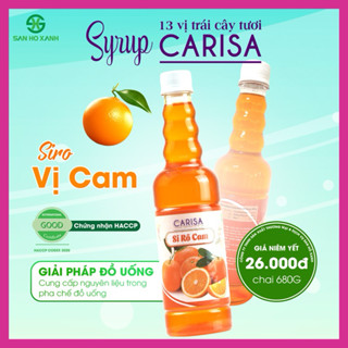 Siro Carisa 680g - Syrup Pha Chế Làm Trà Trái Cây Đủ Mùi Vị