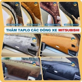 [XPANDER, XFORCE, OUTLANDER, PAJERO SPORT, ATTRAGE, ZINGGER, TRITON, LANCER] Thảm taplo ô tô MITSUBISHI