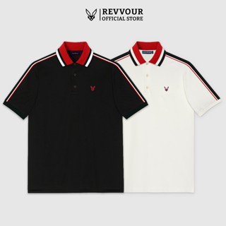 Áo Polo Nam Revvour Hanver Line Chất Liệu Cotton Cá Sấu (100% Cotton) Co Giãn 4 Chiều/Form Regular