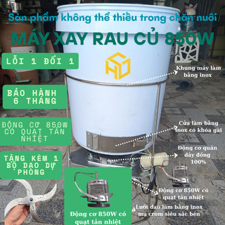 [TẶNG 1 BỘ DAO] Máy băm xay thức ăn chăn nuôi gia súc công suất lớn máy băm thái rau củ tiện lợi