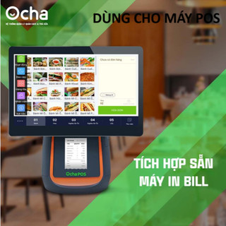 [20 CUỘN] Giấy in nhiệt K80x80mm bill in hóa đơn K80 giấy nhiệt 80mm cafe trà sữa pos cuộn to [ 20 CUỘN TEM ĐỎ 80x80 ]