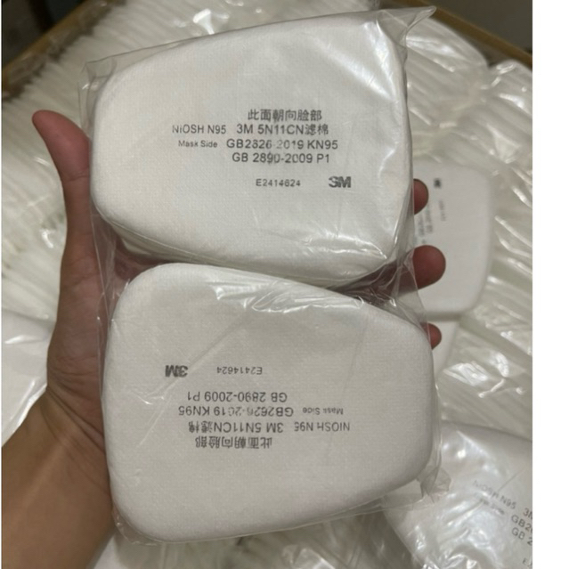 Combo 30 bông 3M 5N11CN 6 lớp dày dặn cứng cáp có thể tái sử dụng nhiều lần