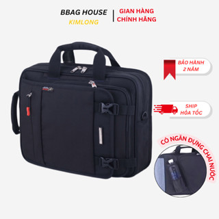 (Mới) Cặp đen đa năng học sinh cấp 2, cấp 3 Kim Long KL201