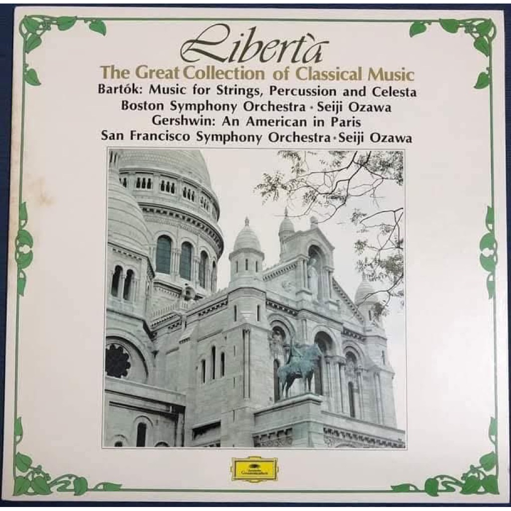 ĐĨA THAN - BARTOK - MUSIC FOR STRINGS, PERCUSSION and CELESTA & GERSHWIN: AN AMERICAN IN PARIS Nhạc 