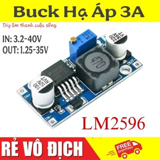  Mô đun hạ áp 3A điều chỉnh điện áp 3.2-35v xuống 1.25-30v LM2596 DIY - 