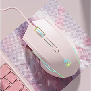  Chuột máy tính có dây TEKKIN Holy Sword M800 có app cute silent không tiếng ồn LED RGB 7 nút bấm 6400 DPI gaming 