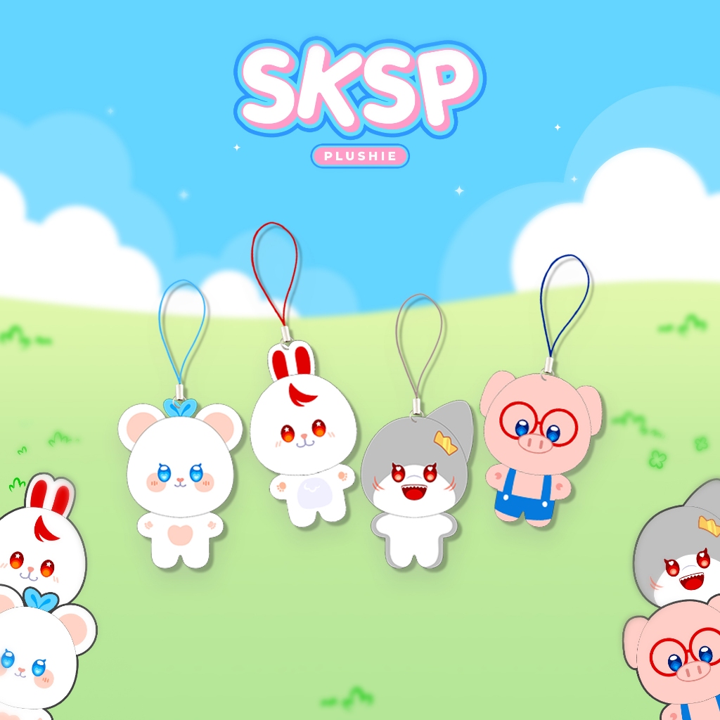 SKSP plushie keychain - móc khóa linh vật SKSP