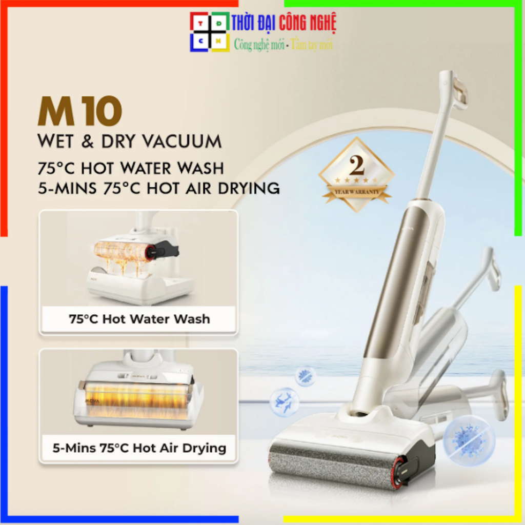 Máy hút bụi lau nhà Mova M10