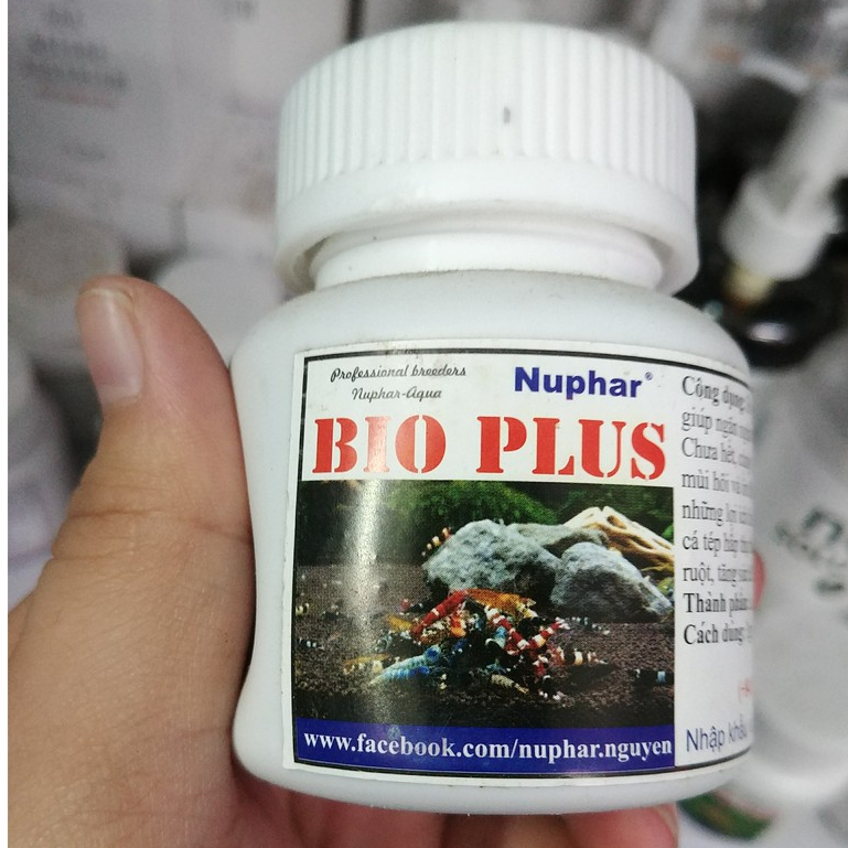 Men vi sinh Bio Plus – xử lý nước bể cá cảnh, bổ sung vi khuẩn có lợi, ổn định hệ sinh thái hồ cá