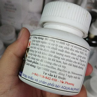 Men vi sinh Bio Plus – xử lý nước bể cá cảnh, bổ sung vi khuẩn có lợi, ổn định hệ sinh thái hồ cá