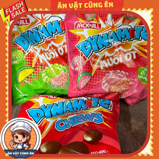  Gói kẹo dynamite hương dâu socola muối ớt có nhân kẹo ngậm có nhân dynamite các vị 