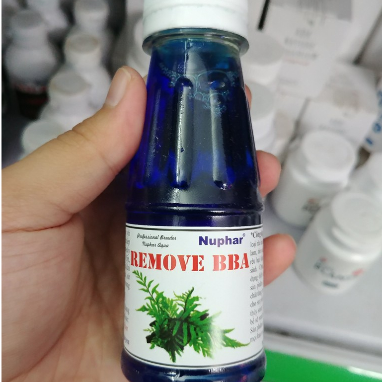 Thuốc diệt rêu NUPHAR REMOVE BBA - Thuốc xử lý rêu ria hiệu quả, an toàn cho cá tép