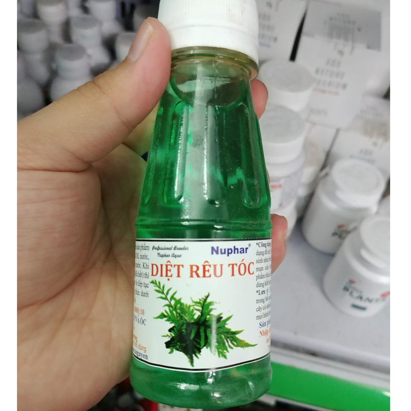 Thuốc diệt rêu tóc Nuphar - Dung dịch xử lý rêu tóc hồ thủy sinh, bảo vệ cây và cá cảnh