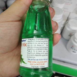 Thuốc diệt rêu tóc Nuphar - Dung dịch xử lý rêu tóc hồ thủy sinh, bảo vệ cây và cá cảnh