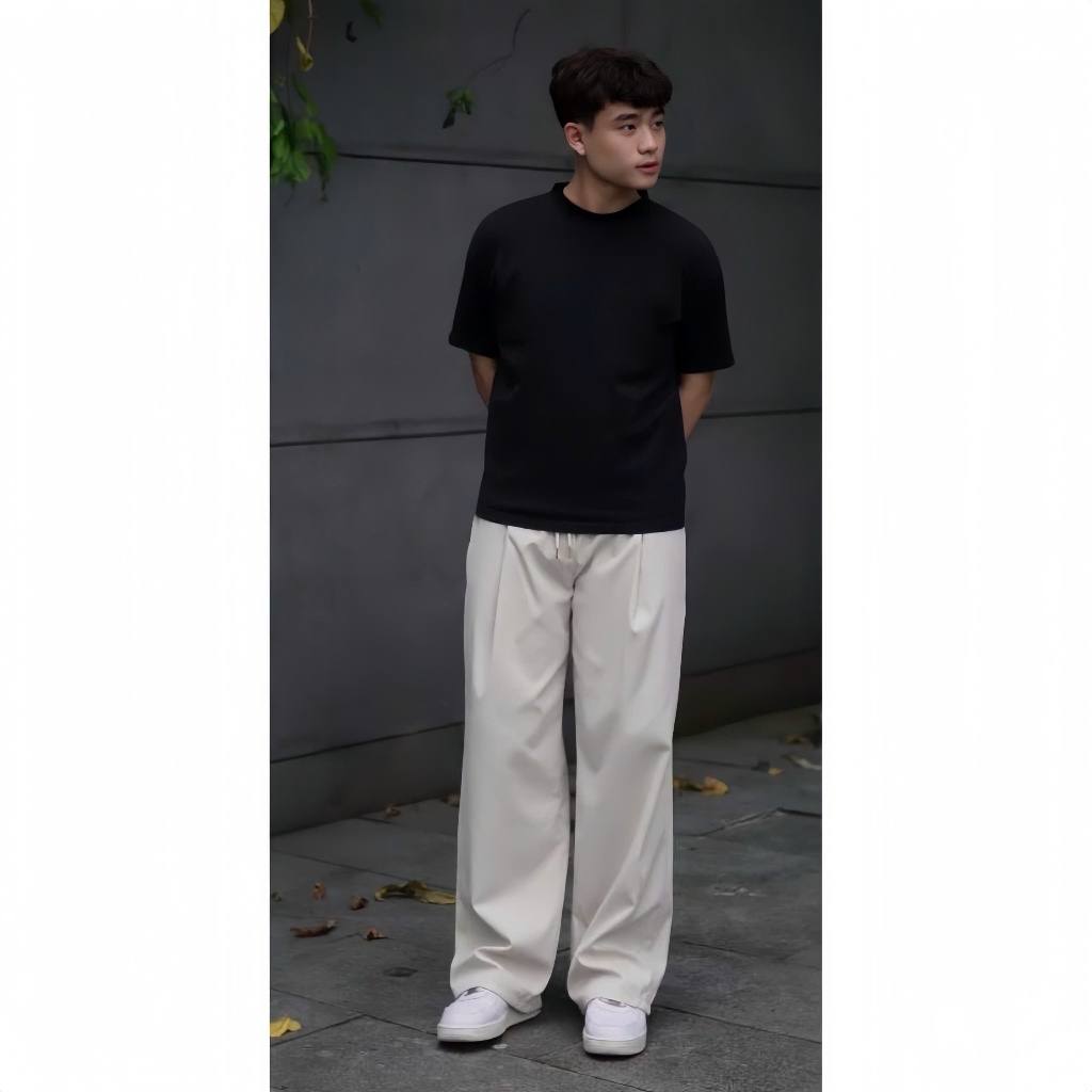 Quần Vải Ống Rộng Kaki Dù PN Store 1993 Nam Nữ Phong Cách Hàn Quốc, Mềm Mát, Thoải Mái | BigBuy360 - bigbuy360.vn