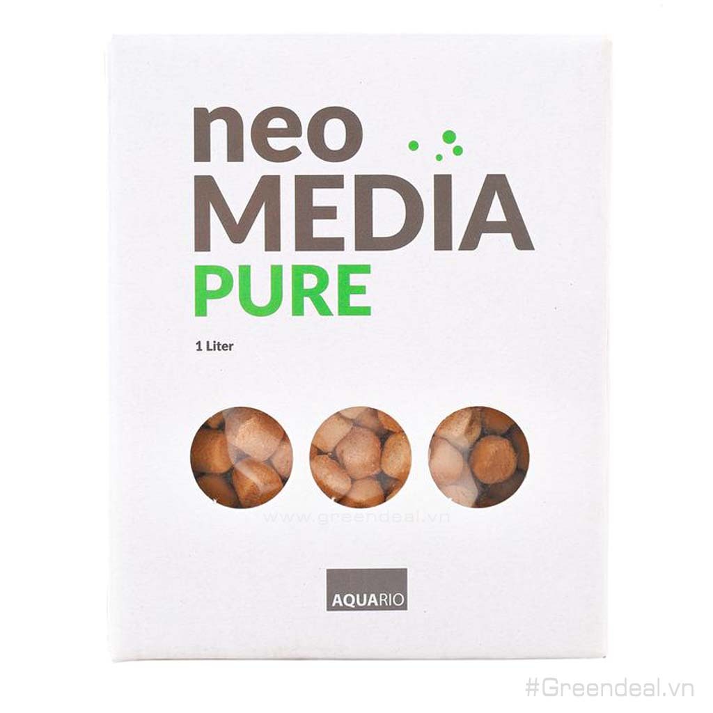 Neo Media PURE 1L – vật liệu lọc vi sinh cao cấp, đá lọc nước bể cá cảnh, giúp nước trong, sạch