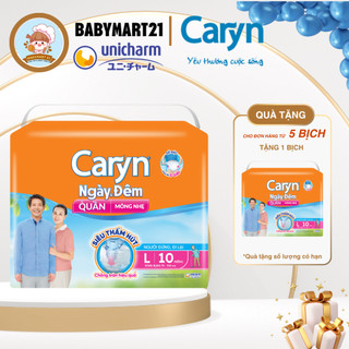 Tã quần Caryn Ngày và Đêm L10 miếng cho người 45-65kg