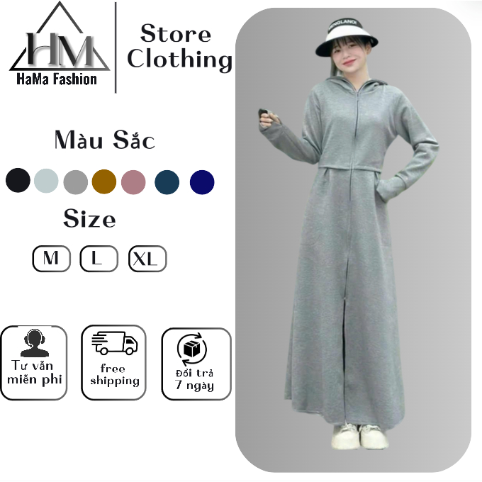Áo Chống Nắng Toàn Thân Nữ 2 Lớp Chất Umi HànUvt 50++ Dáng Đẹp chống nắng ,tia uv | BigBuy360 - bigbuy360.vn