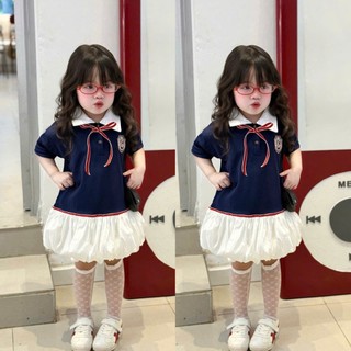   Vivi Baby  VÁY POLO HỌC SINH TÙNG BÍ - SIÊU XINH CHO BÉ GÁI 8-20kg 