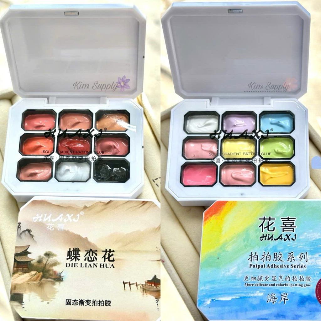 Set gel dậm ombre 9 màu cao cấp