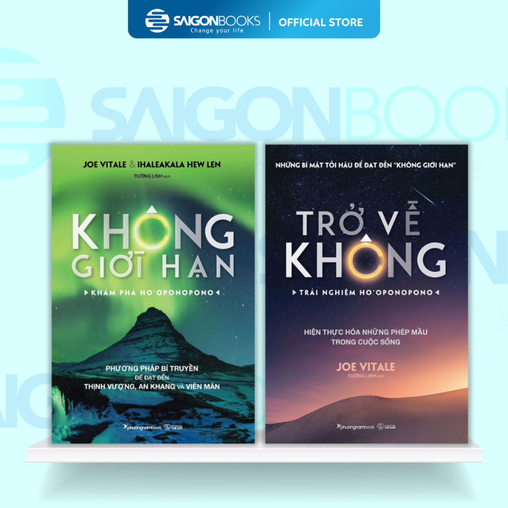 Combo Sách Ho'oponopono - Không Giới Hạn & Trở Về Không